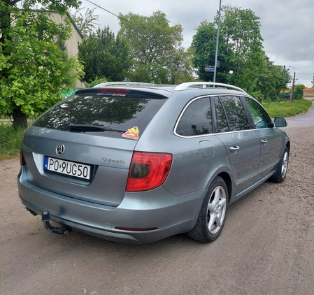 Skoda Superb cena 27400 przebieg: 348000, rok produkcji 2012 z Poznań małe 56